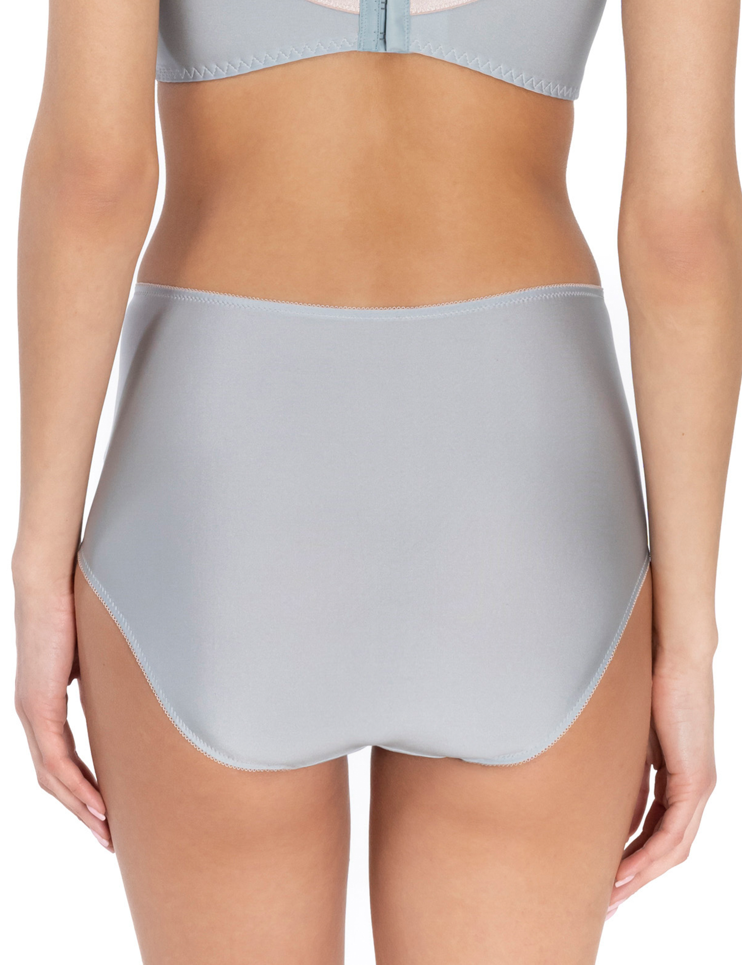 Lauma, Light Blue High Waist Panty, On Model Back, 22L53
