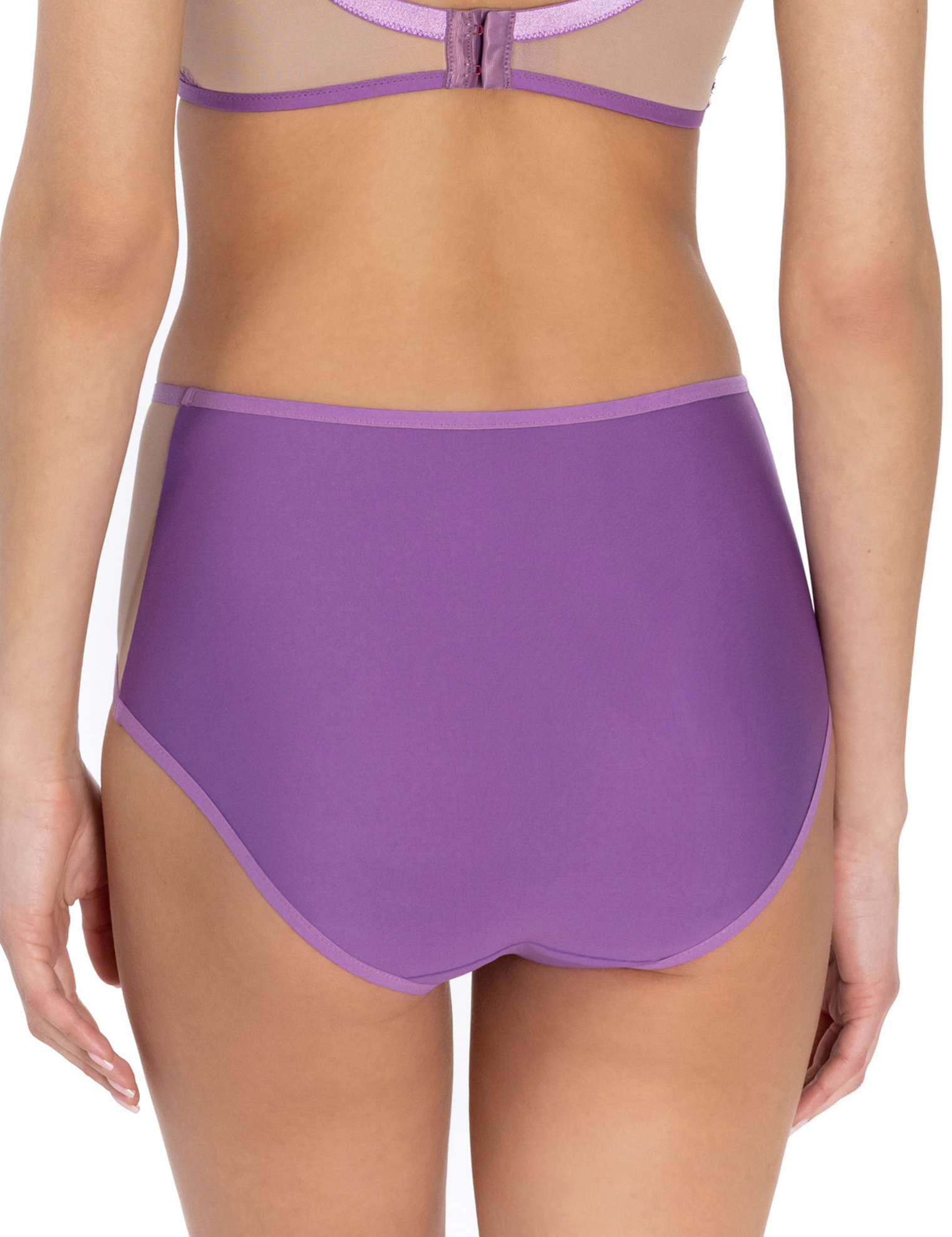 Lauma, Violet High Waist Panty, On Model Back, 28L51