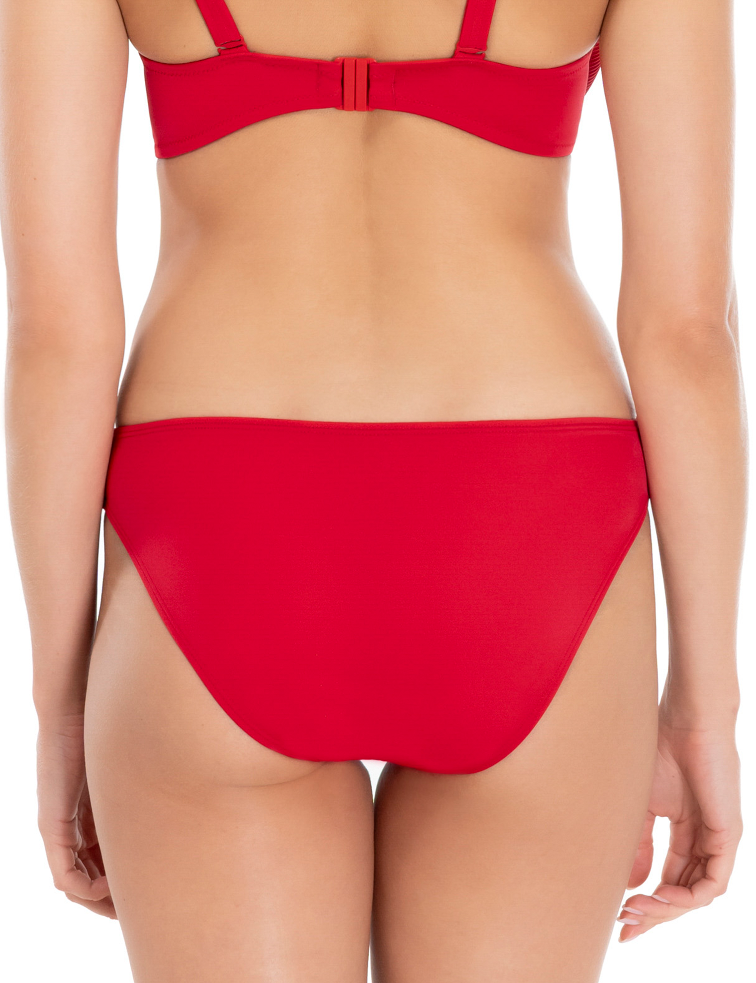 Lauma, Red Bikini Bottom, On Model Back, 35L50