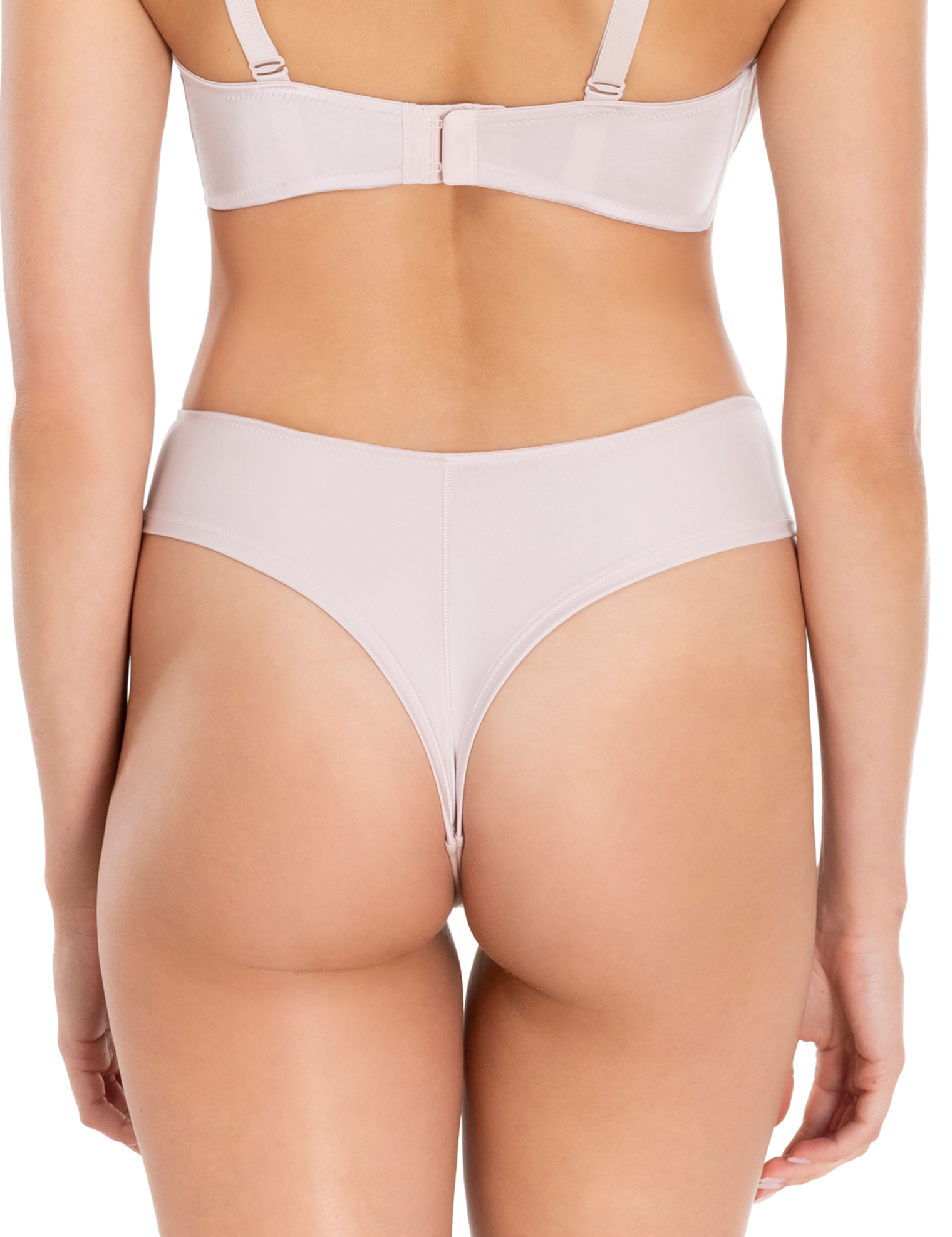 Lauma, Beige String Panty, On Model Back, 44L60