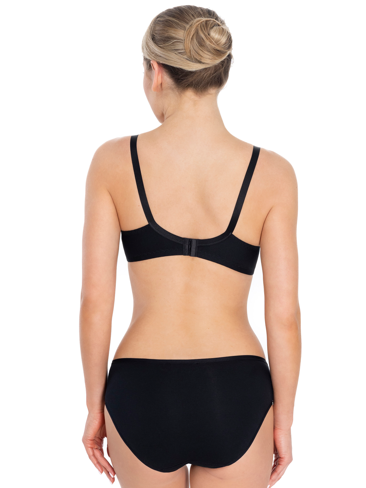 Simple Cotton Mid Waist Panty