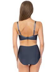 Lauma, Dark Grey High Waist Panties, On Model Back, 78K51