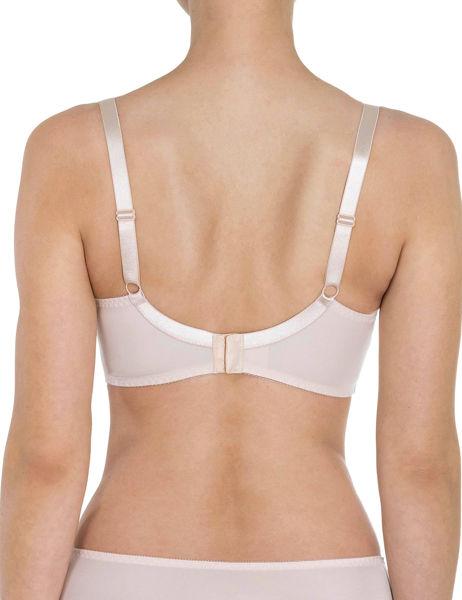 Lauma, Beige Non-padded Underwired Bra, On Model Back, 19K20