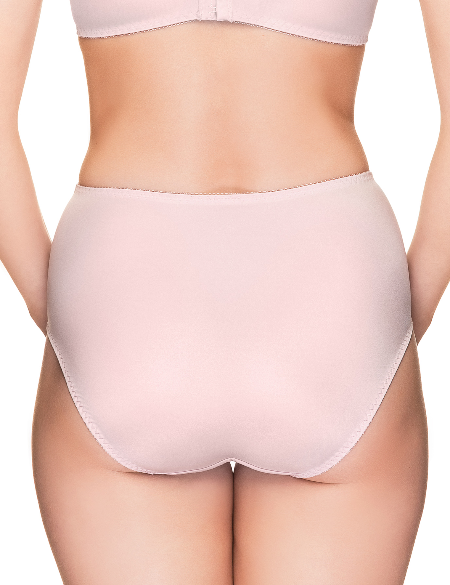 Lauma, Pink High Waist Panties, On Model Back, 44H51