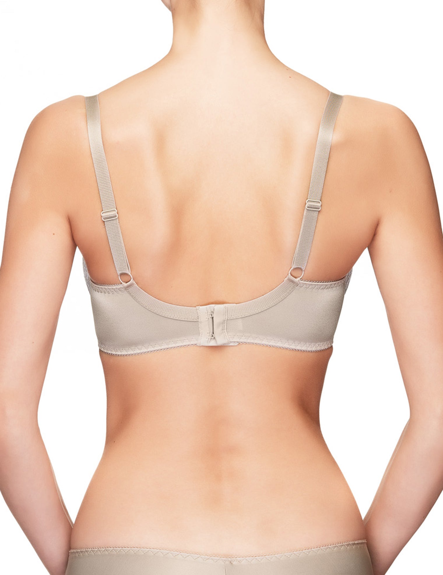 Lauma, Nude Underwired Padded Bra, On Model Back, 50H40