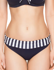 Lauma, Blue Swimwear Bikini Bottoms, On Model Front, 52H51