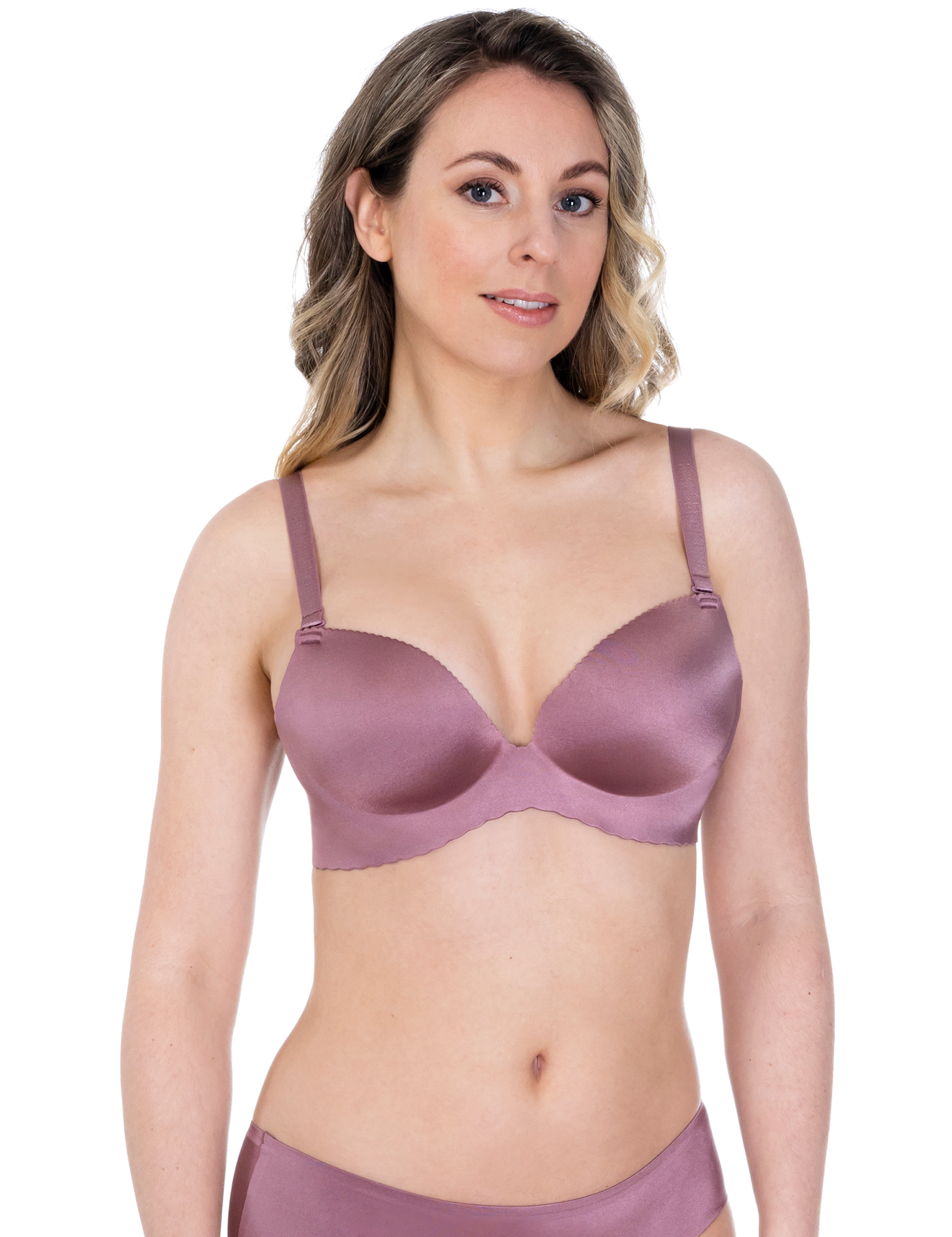 Invisible Seamless Wireless One Piece Push-Up T-Shirt Bra